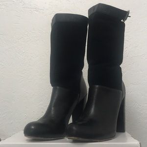 Rachel Zoe calf high boots